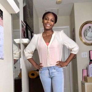 Annie Griffin Sheer Top